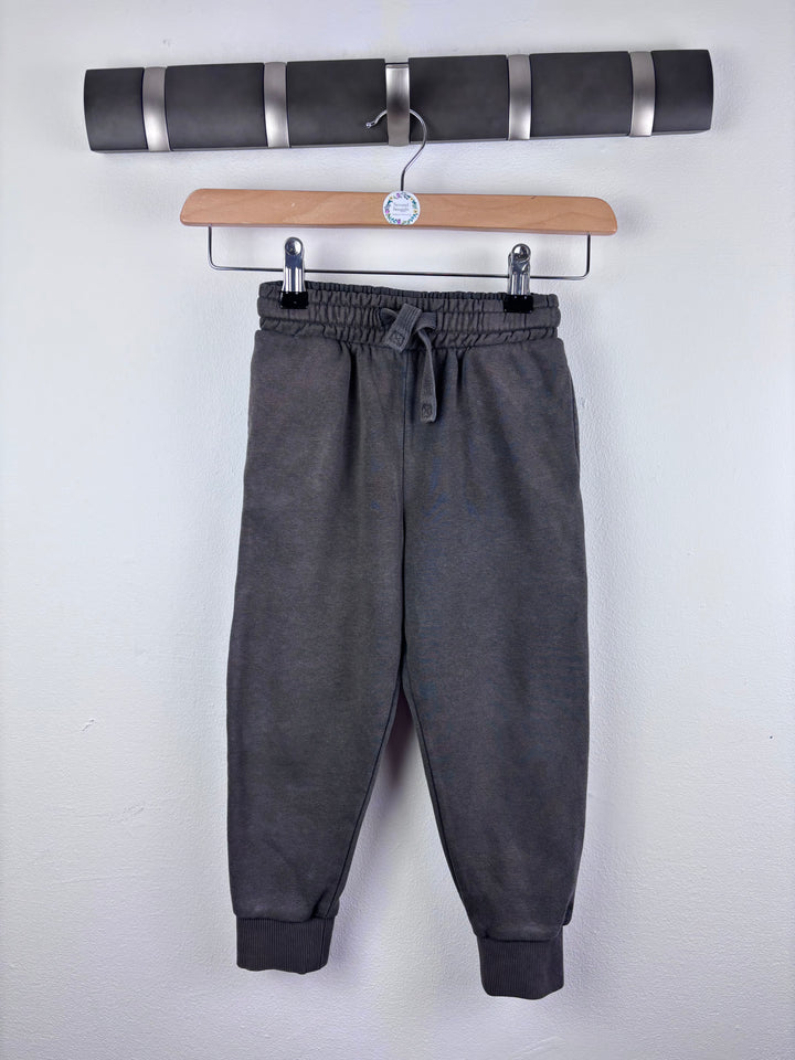 Next Grey Joggers Drawstring Waist 3-4 Years