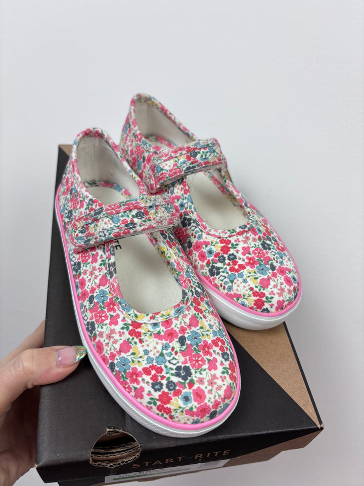 Start Rite Blossom Floral Canvas-Shoes-Second Snuggle Preloved