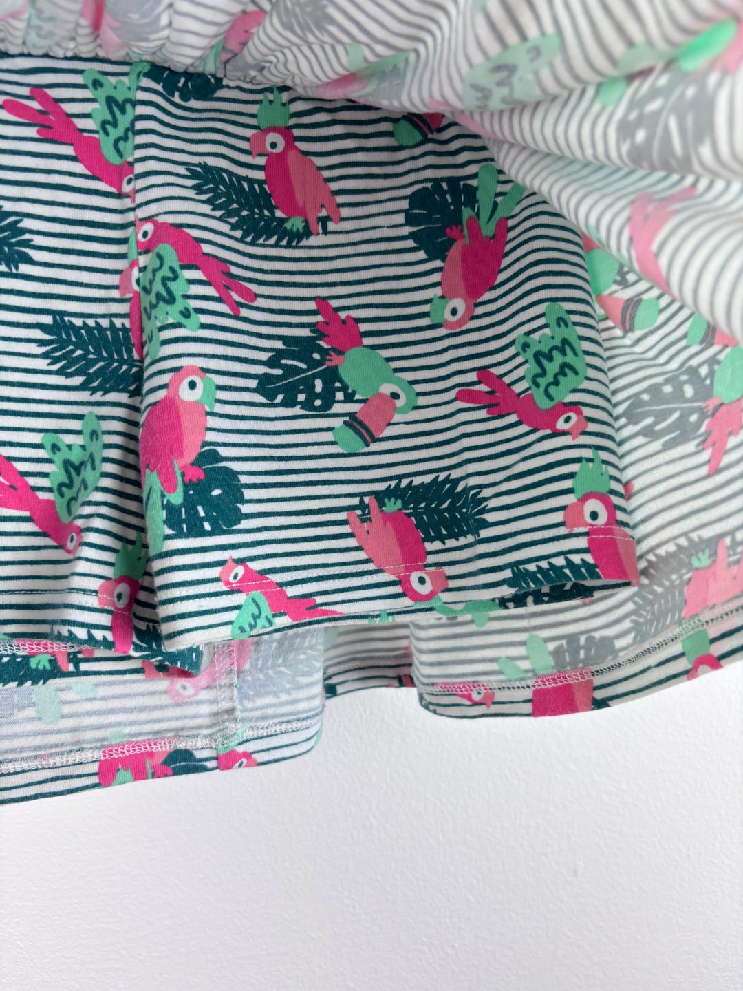 Kite Green Tropical Bird Skort 5 Years