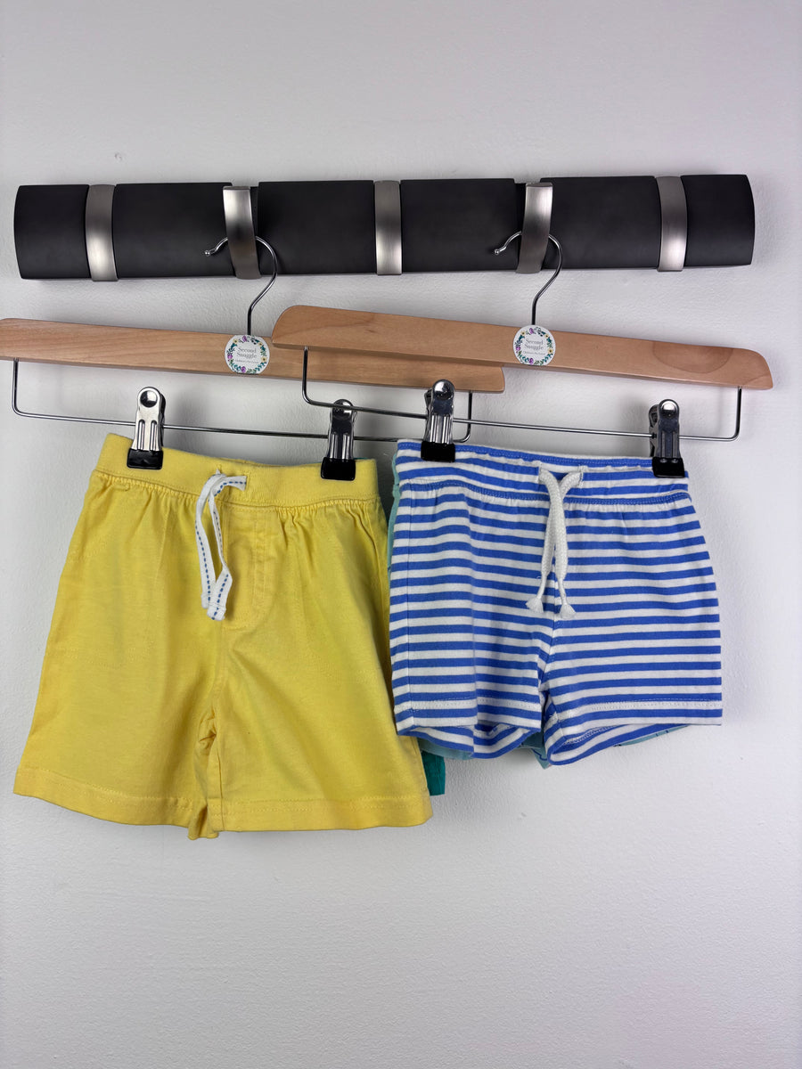 Mix Four Bundle Shorts Set Bright Summer Prints 3-6 Months-Shorts-Second Snuggle Preloved