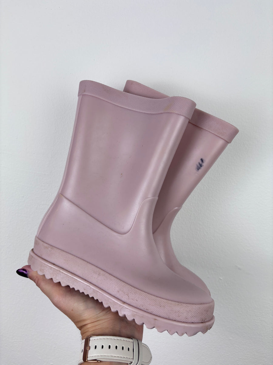 Next Pink Wellies UK 11-Boots-Second Snuggle Preloved