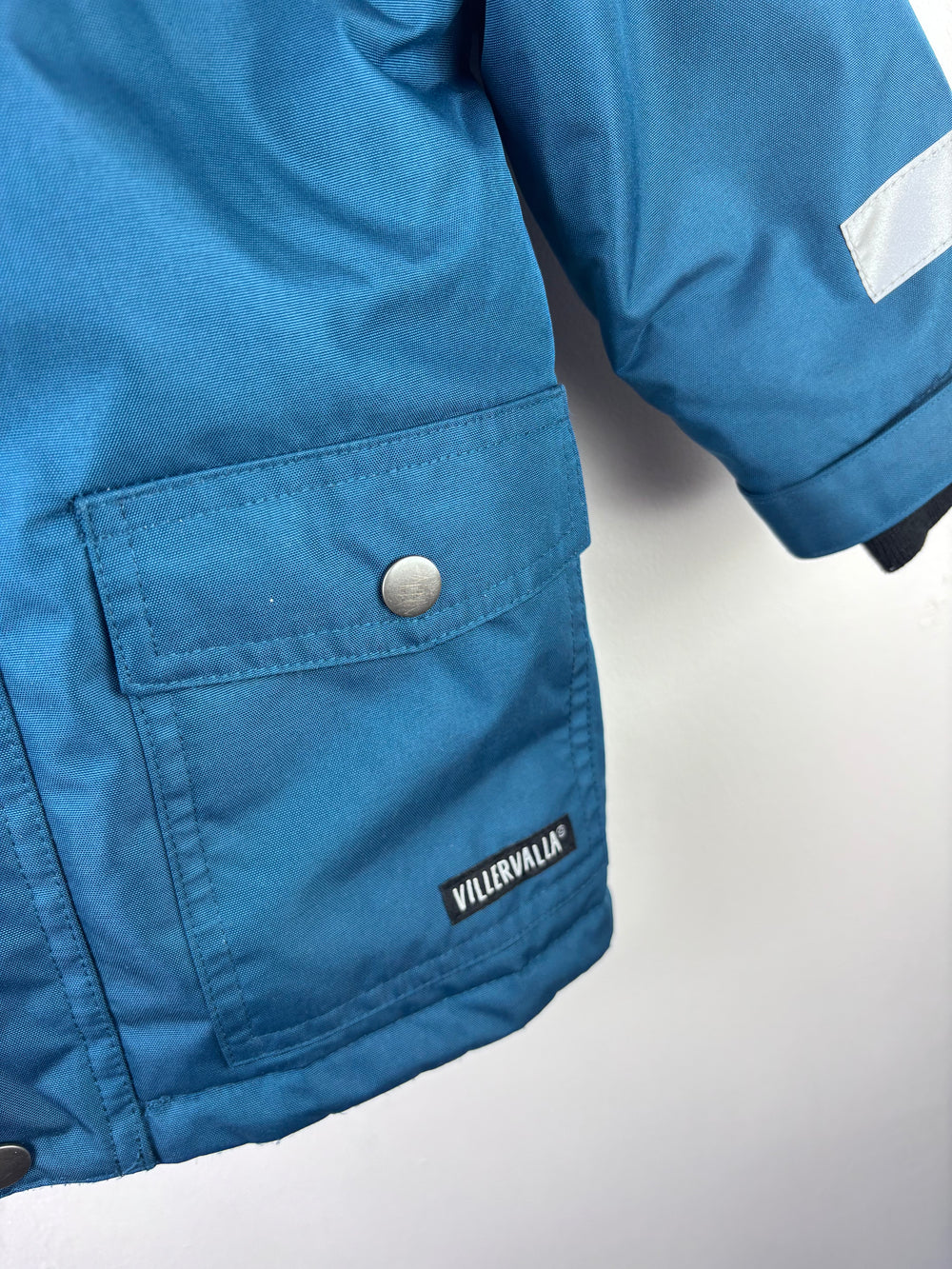 Villervalla Blue Padded Coat 92 (18-24 Months)-Coats-Second Snuggle Preloved