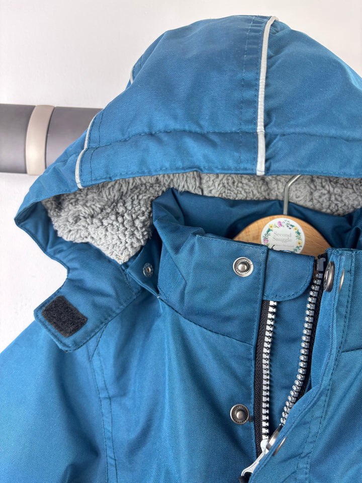 Villervalla Blue Padded Coat 92 (18-24 Months)-Coats-Second Snuggle Preloved