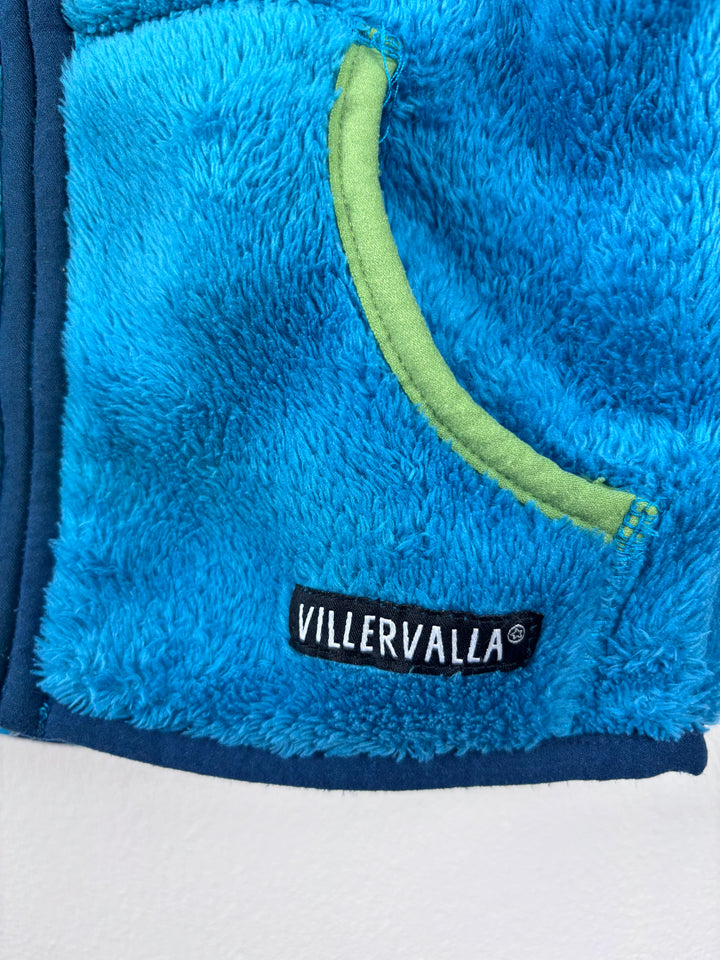 Villervalla Blue Fleece Jacket 86 (12-18 Months)-Jackets-Second Snuggle Preloved