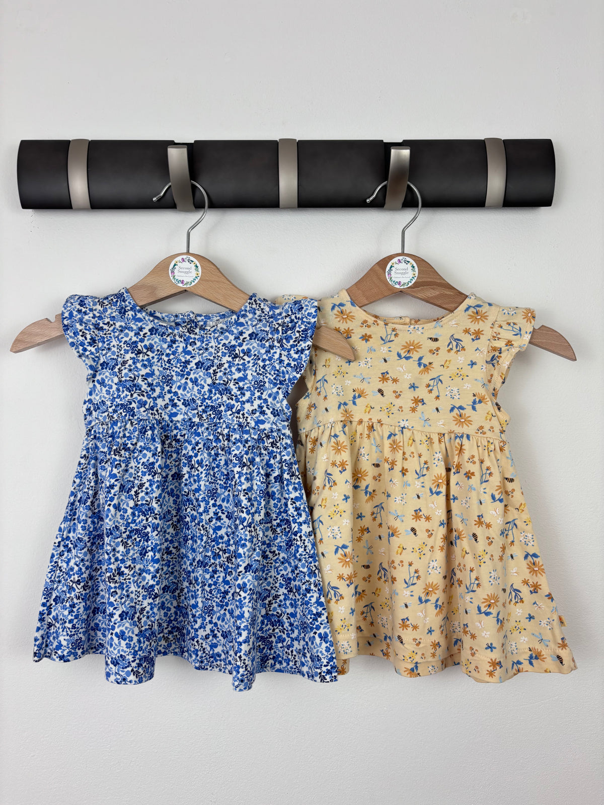 Next Floral Dress Bundle Set of Two Up to 3 Months-Dresses-Second Snuggle Preloved