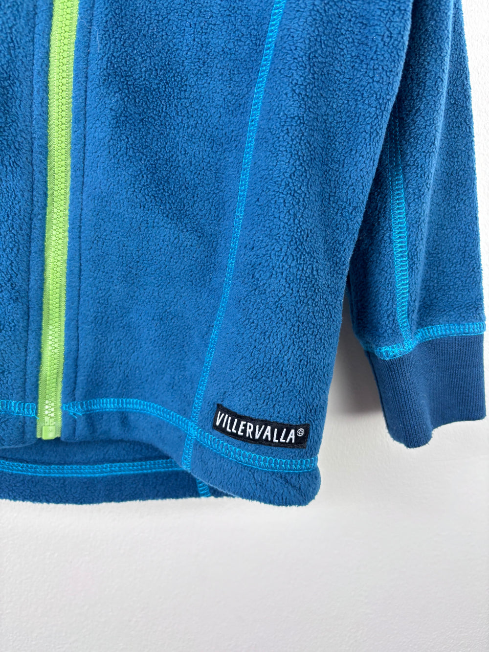 Villervalla Blue Fleece Jacket 92 (18-24 Months)-Fleeces-Second Snuggle Preloved
