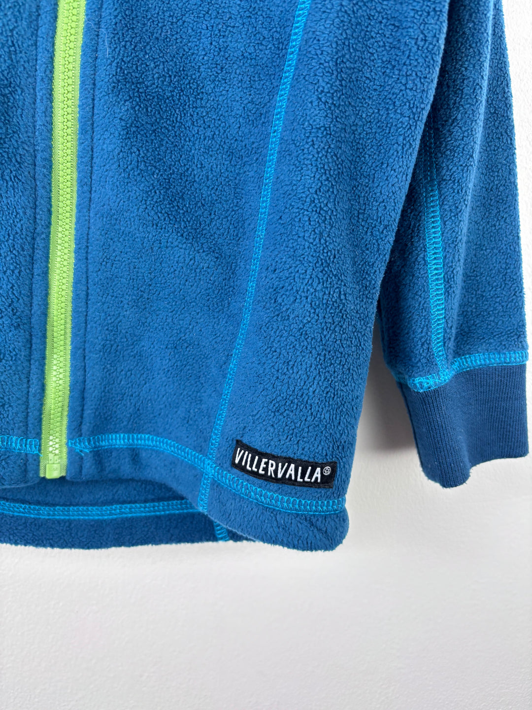 Villervalla Blue Fleece Jacket 92 (18-24 Months)-Fleeces-Second Snuggle Preloved