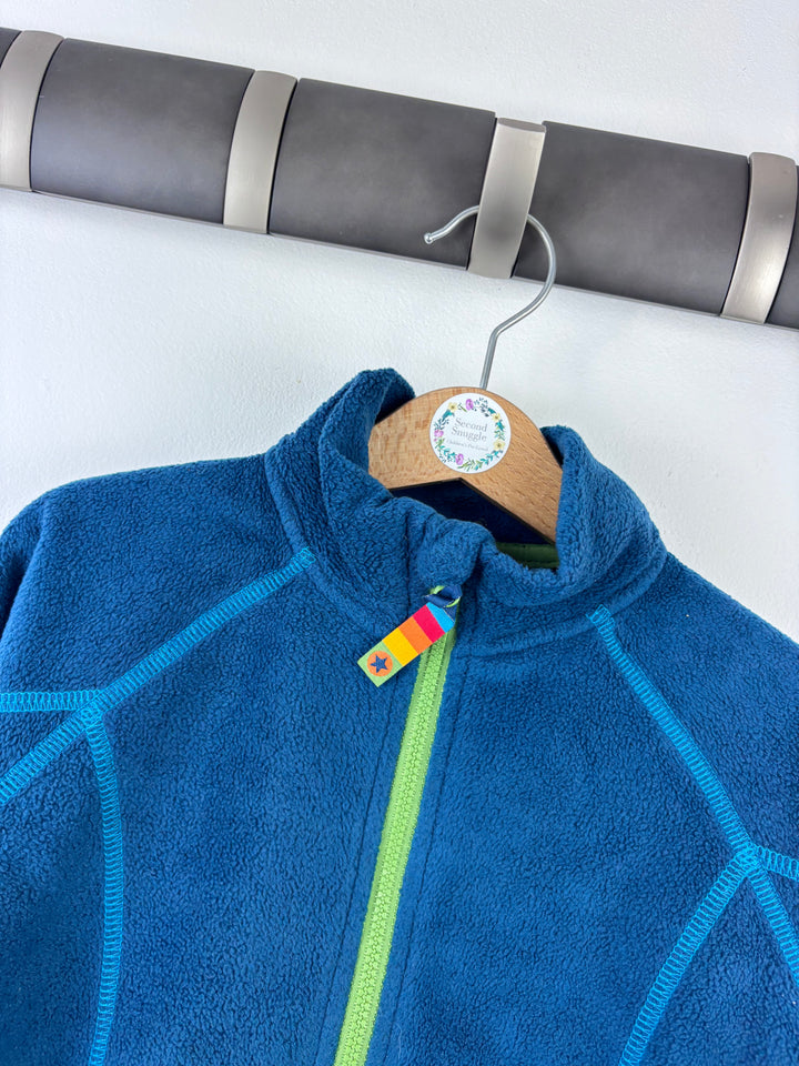 Villervalla Blue Fleece Jacket 92 (18-24 Months)-Fleeces-Second Snuggle Preloved