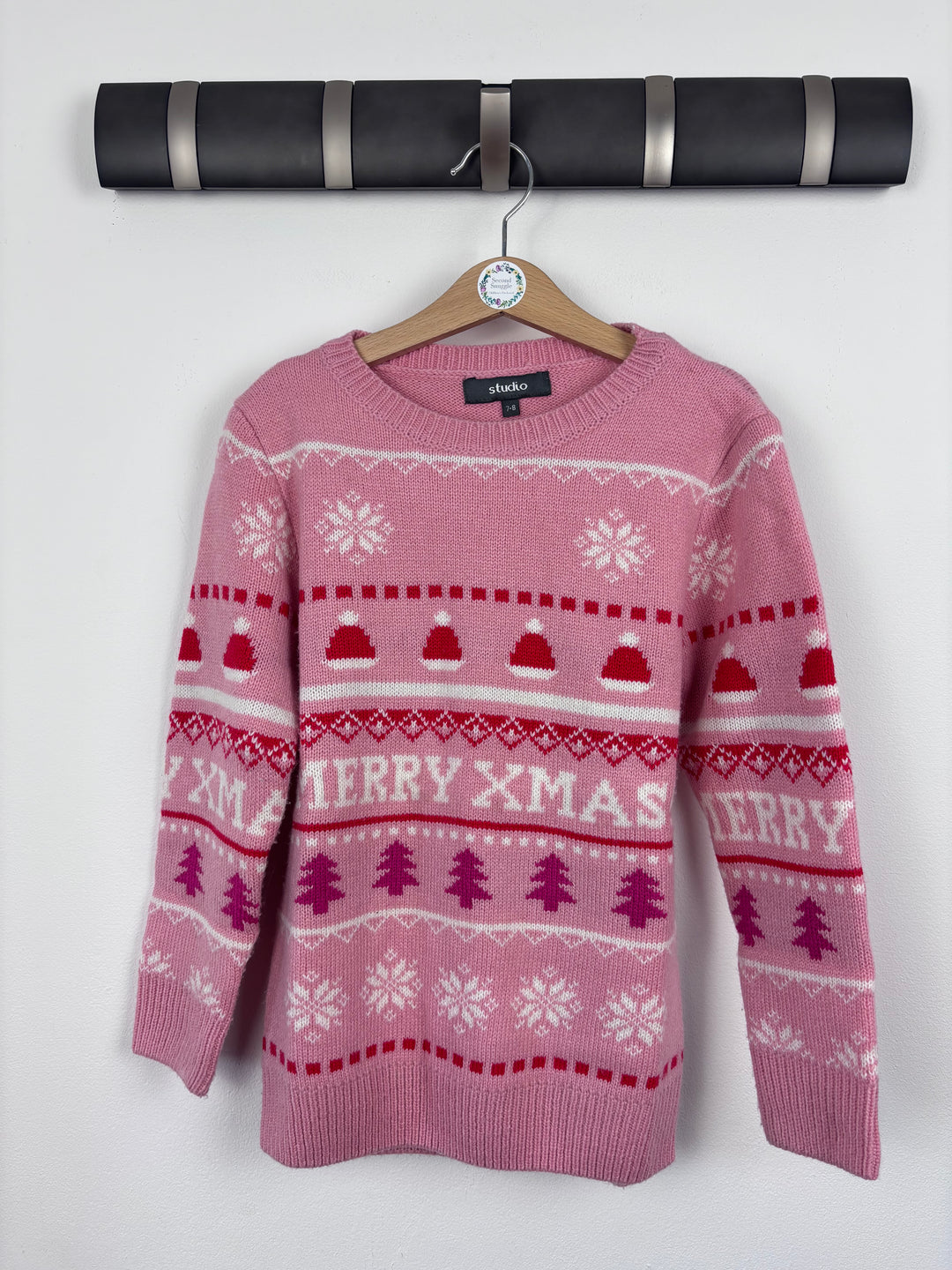 Studio Christmas Jumper 7-8 Years-Jumpers-Second Snuggle Preloved