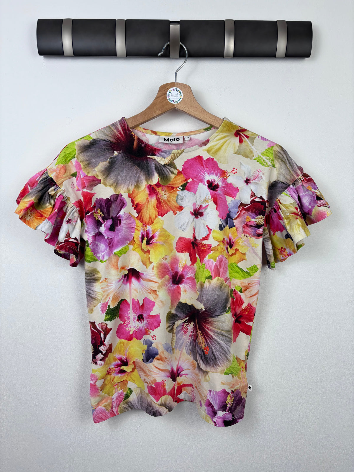 Molo Floral T-shirt 164 (13-14 Years)-Tops-Second Snuggle Preloved