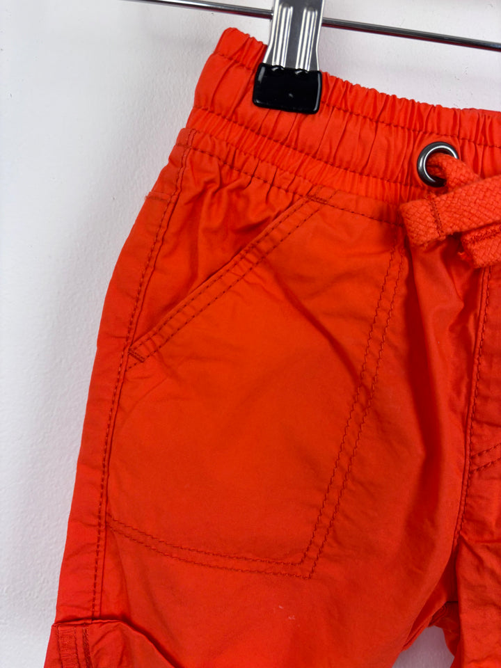 Mothercare Orange Shorts 6-9 Months-Shorts-Second Snuggle Preloved