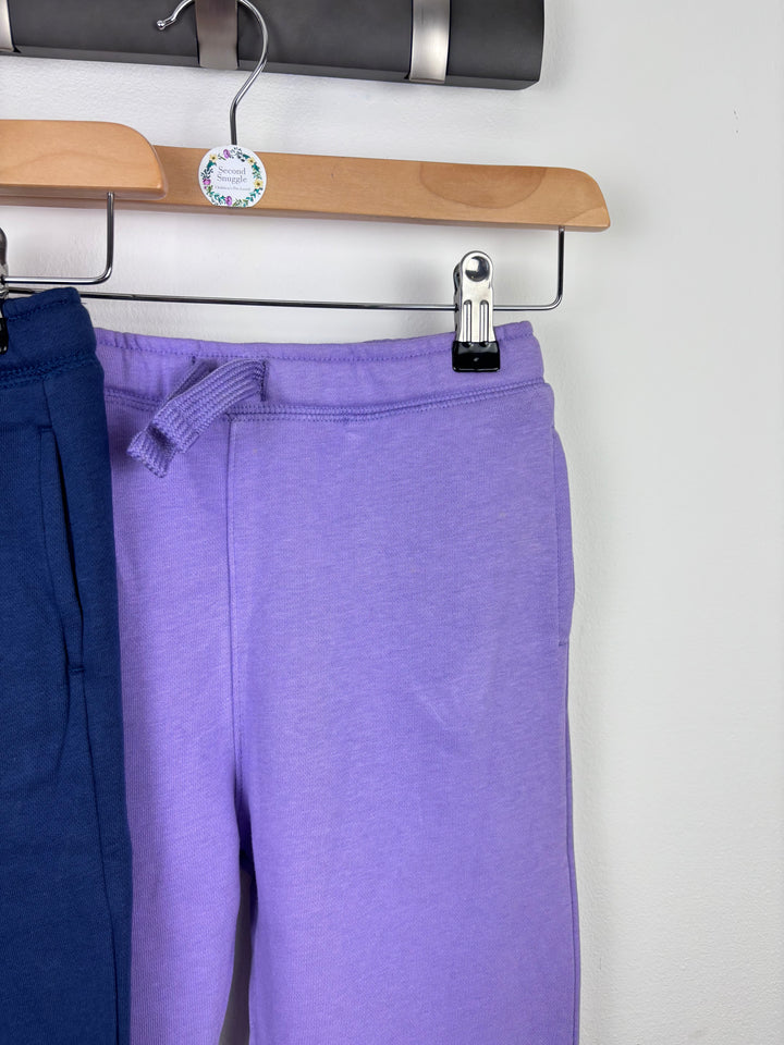 Ex M&S Joggers Navy and Lilac Set Multiple Sizes-Trousers-Second Snuggle Preloved