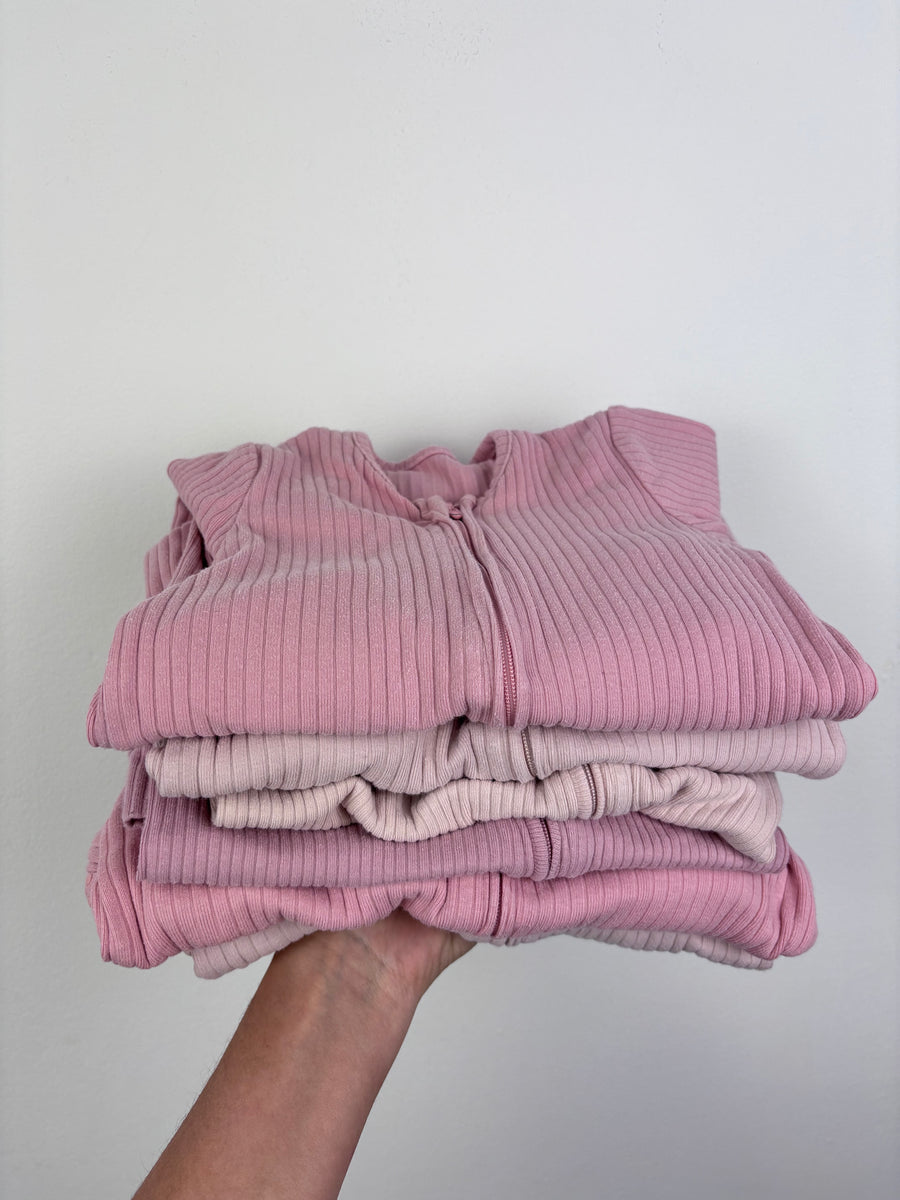 George Set of 6 Zipped Sleepsuits 9–12 Months-Sleepsuits-Second Snuggle Preloved