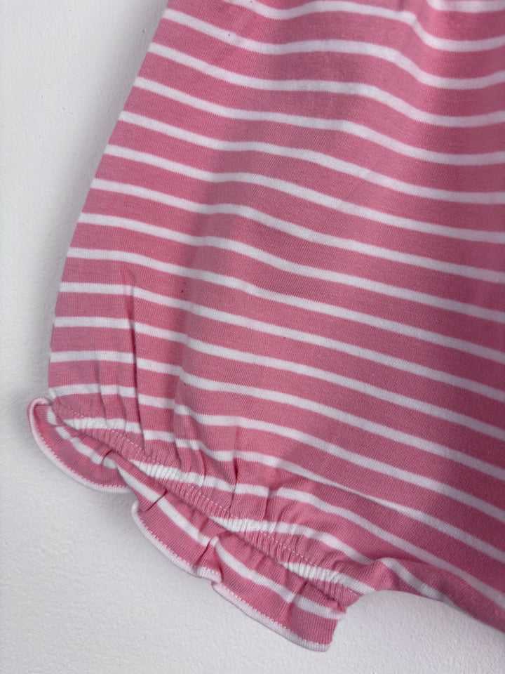 Baby Boden Pink Stripe Bloomers 6–12 Months-Shorts-Second Snuggle Preloved