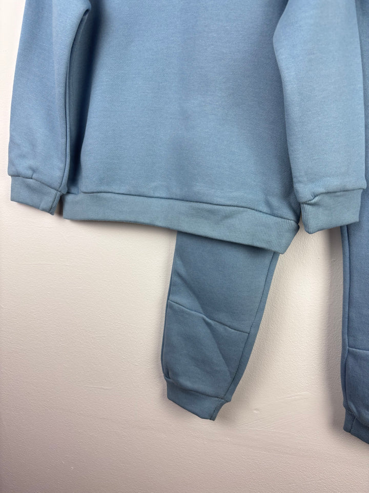 Nicce Sweatshirt And Jogger Set Blue Quarter Zip Multiple Sizes-Sets-Second Snuggle Preloved