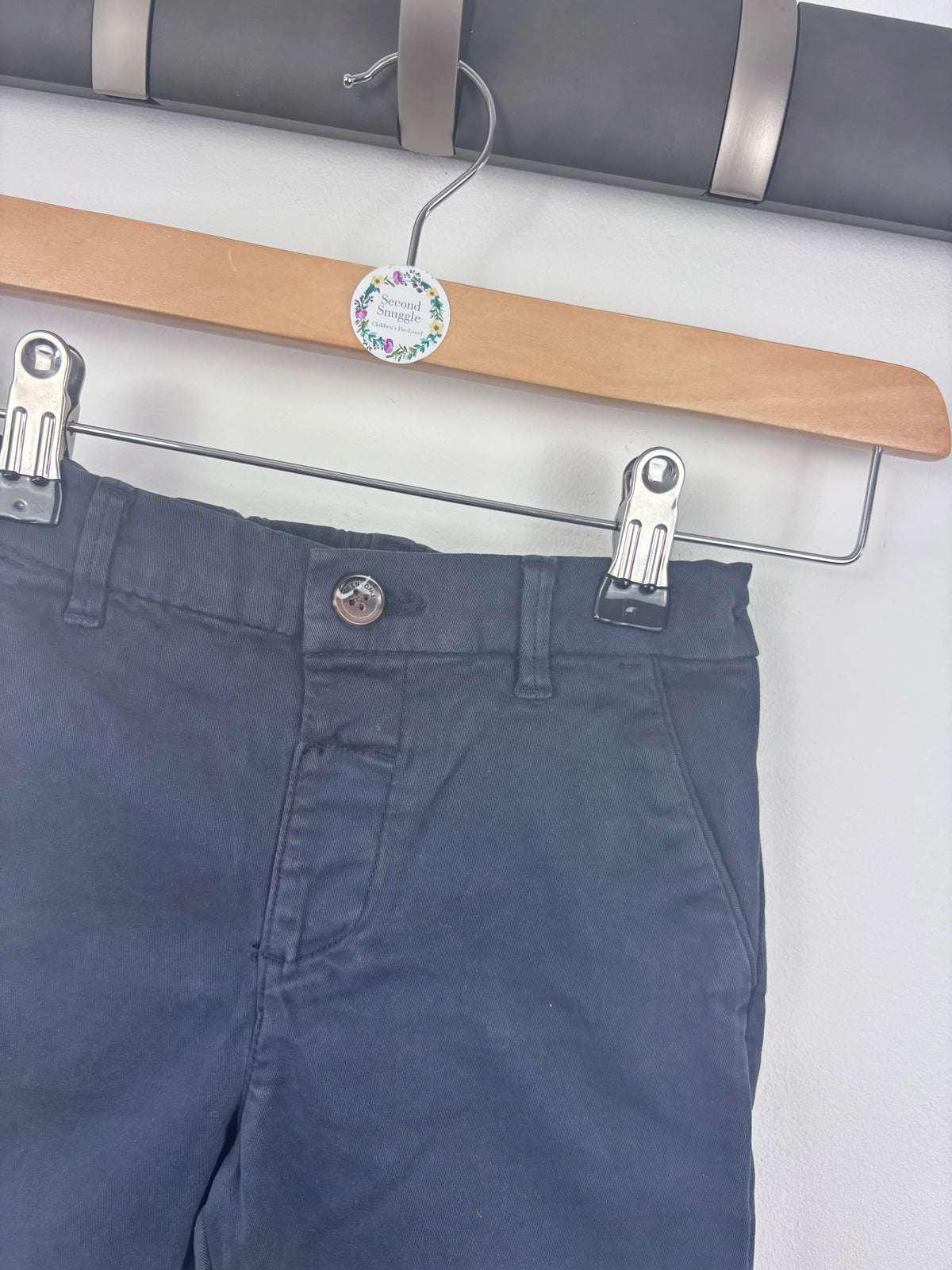 Next Navy Blue Trousers-Trousers-Second Snuggle Preloved