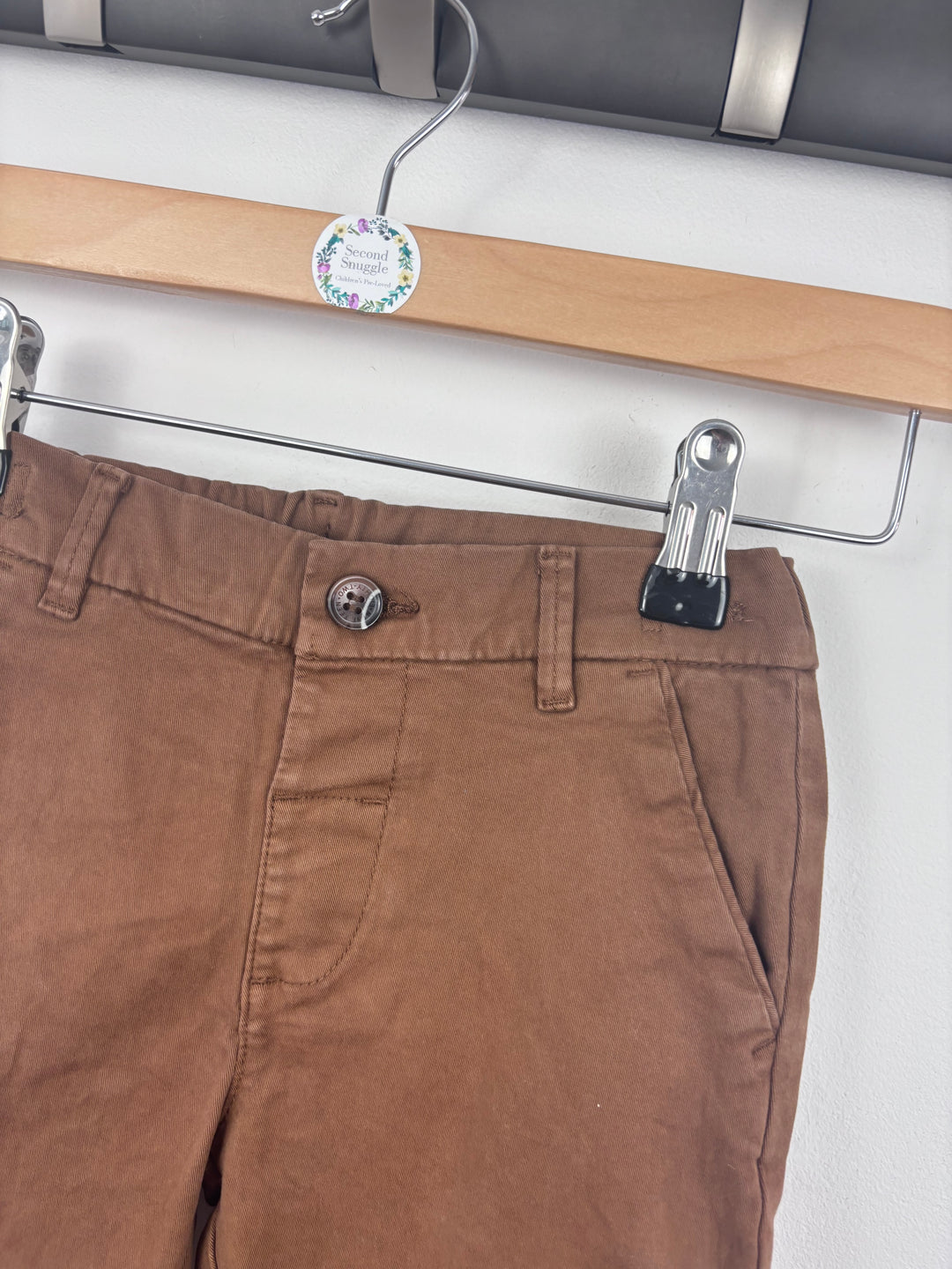 Next Brown Chino Trousers Various Sizes-Trousers-Second Snuggle Preloved