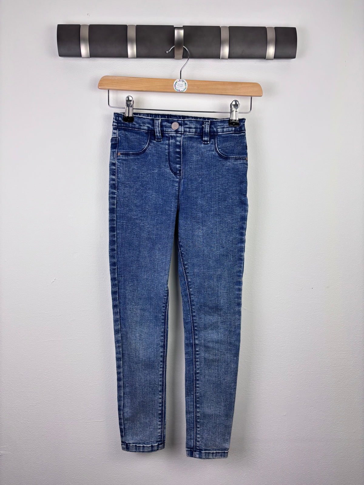 Next Blue Skinny Jeans 8–9 Years-Trousers-Second Snuggle Preloved