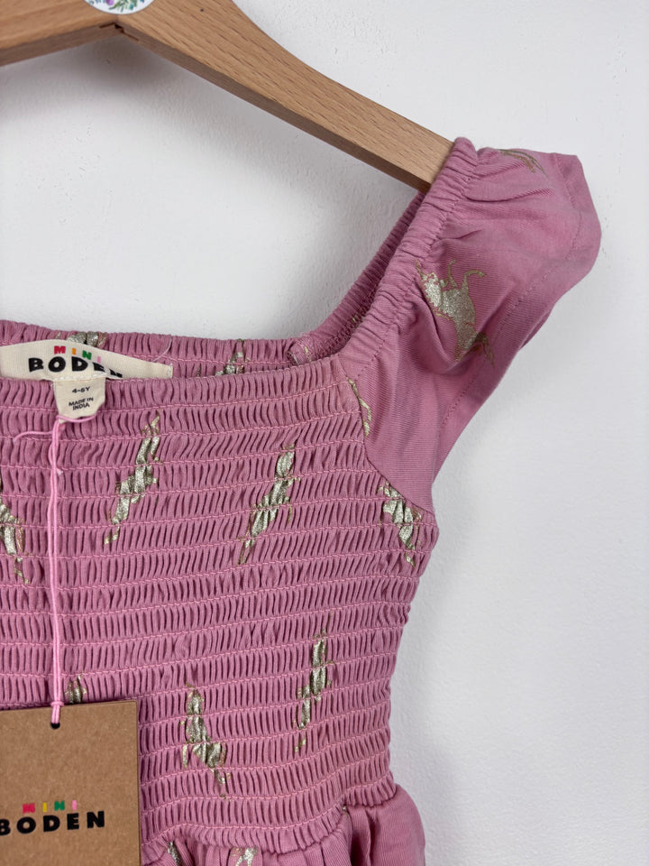 Boden Unicorn Print Pink Dress Multiple Sizes-Dresses-Second Snuggle Preloved