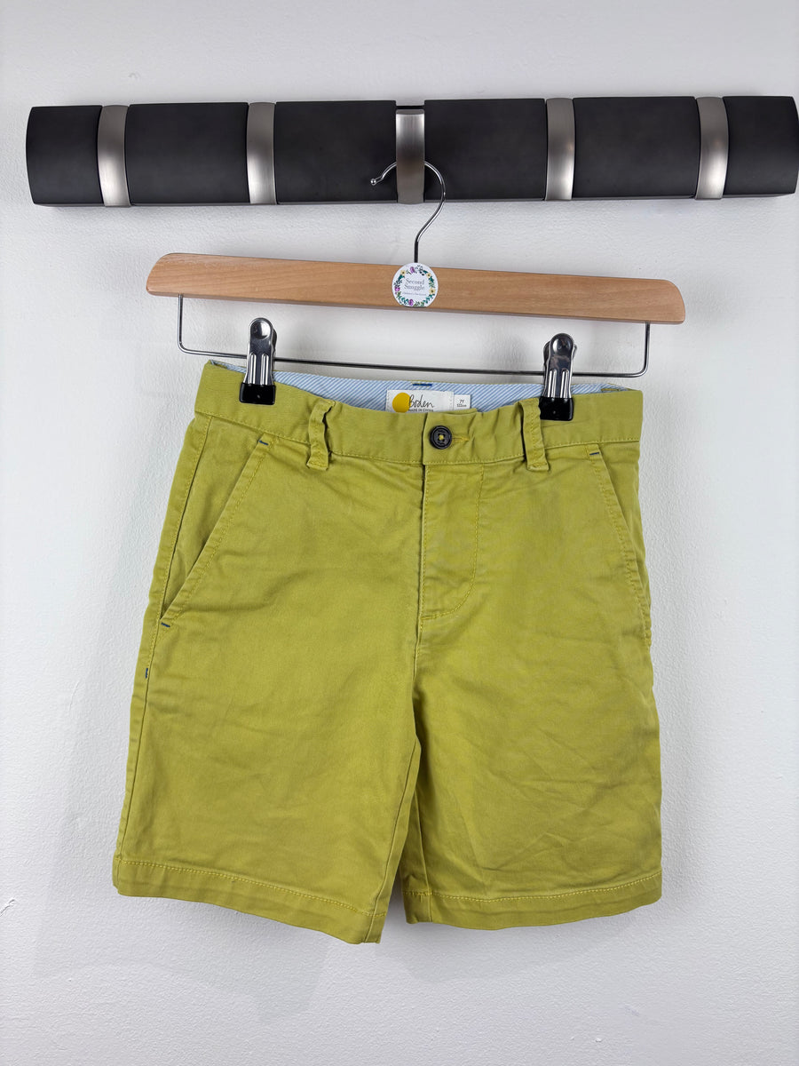 Boden Lime Shorts 7 Years-Shorts-Second Snuggle Preloved