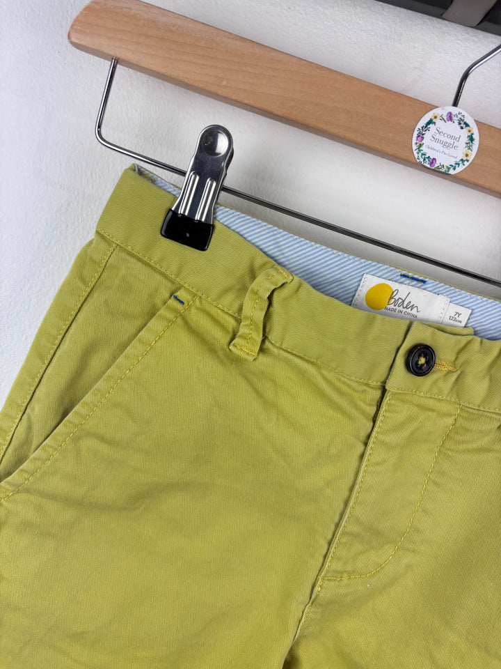 Boden Lime Shorts 7 Years-Shorts-Second Snuggle Preloved