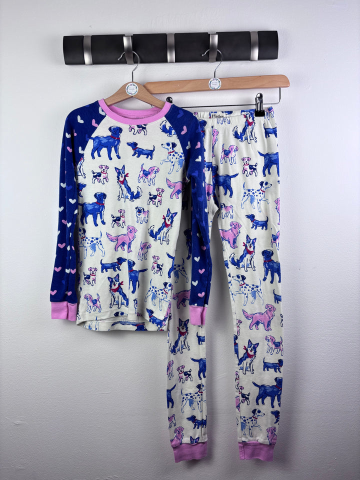 Hatley Dog Print Pyjamas 10 Years-Night Wear-Second Snuggle Preloved