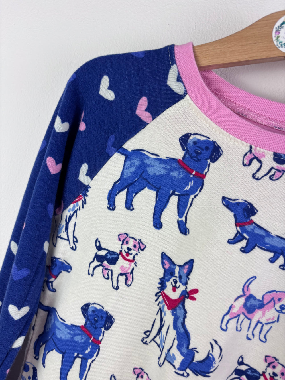 Hatley Dog Print Pyjamas 10 Years-Night Wear-Second Snuggle Preloved