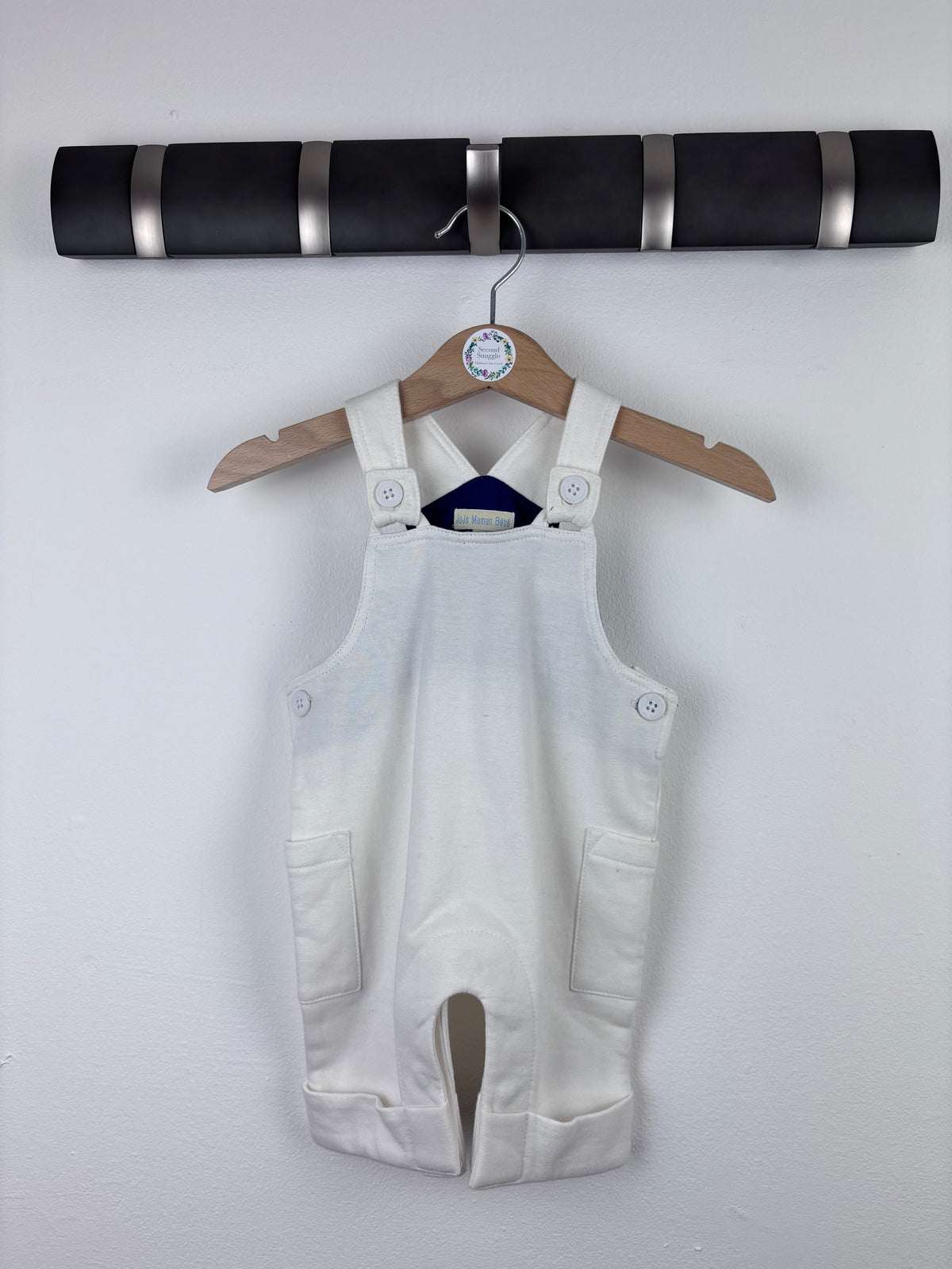JoJo Maman Bebe Dungarees 0-3 Months-Dungarees-Second Snuggle Preloved