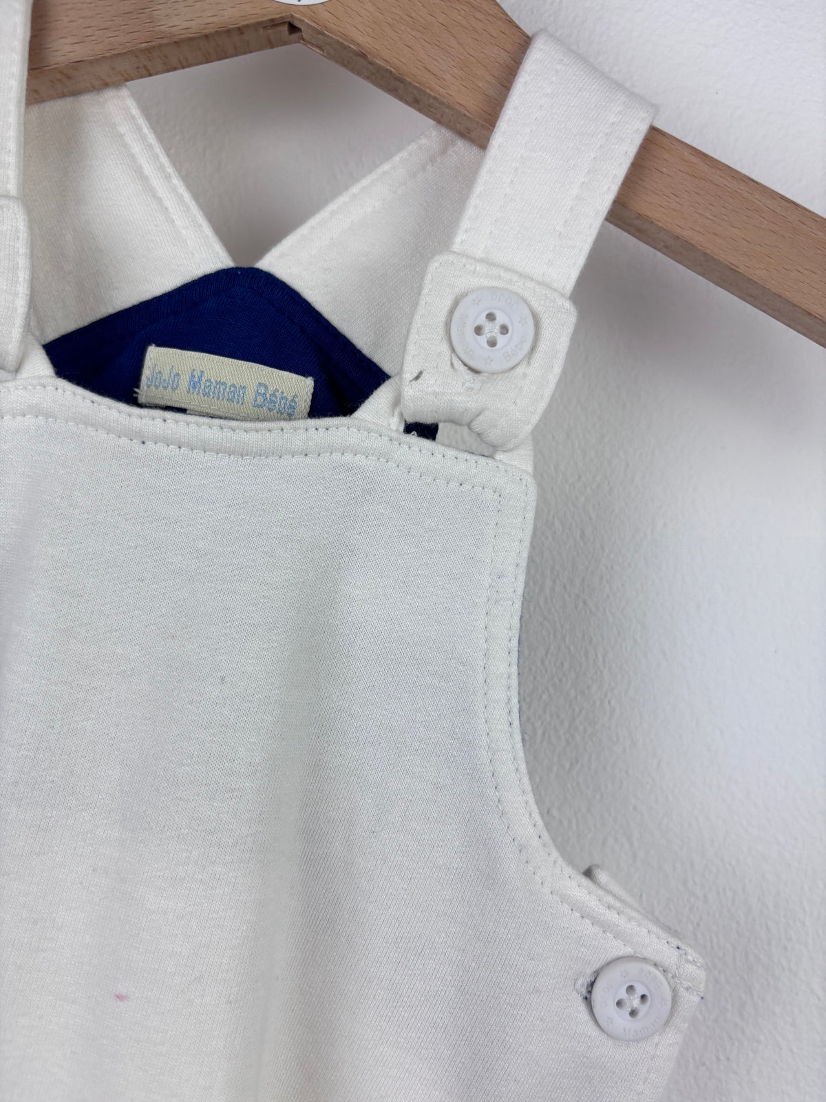 JoJo Maman Bebe Dungarees 0-3 Months-Dungarees-Second Snuggle Preloved