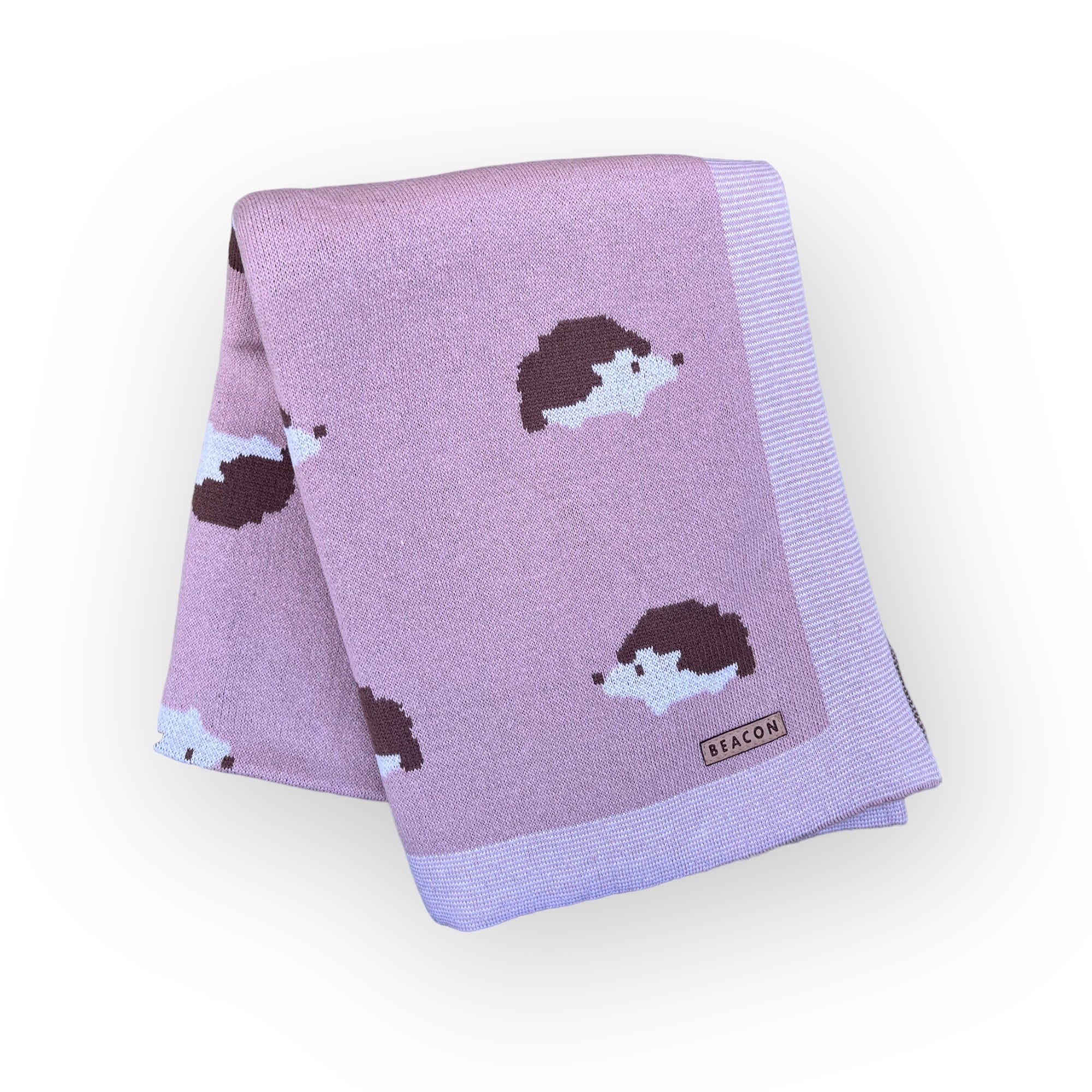 Hedgehog 100% Cotton Blanket-Blankets-Second Snuggle Preloved