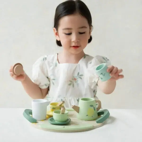 Vintage Afternoon Tea Set-Wooden Toys-Second Snuggle Preloved