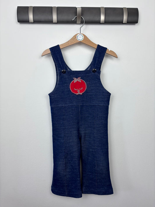 Vintage 2 Years-Dungarees-Second Snuggle Preloved