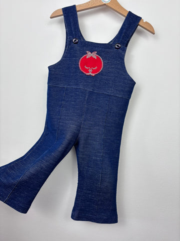 Vintage 2 Years-Dungarees-Second Snuggle Preloved