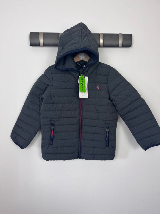 Joules Grey Padded Coat-Coats-Second Snuggle Preloved