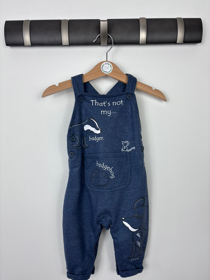 George 3-6 Months-Dungarees-Second Snuggle Preloved
