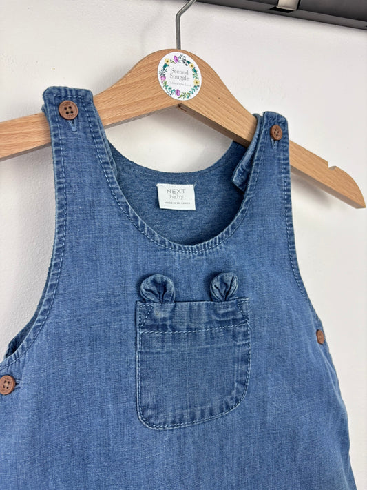 Next 3-6 Months-Dungarees-Second Snuggle Preloved