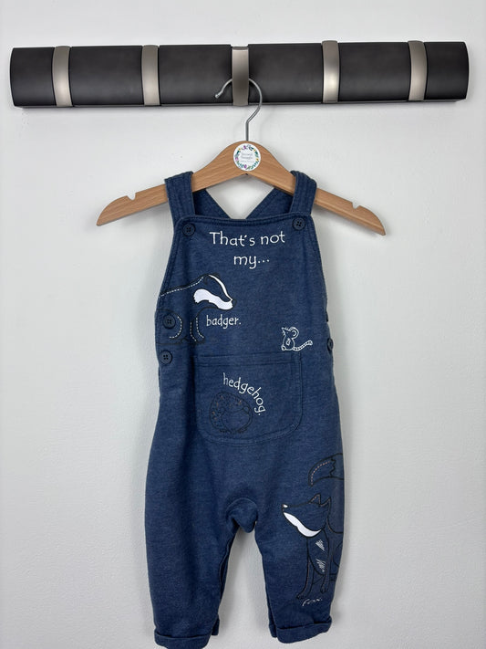 George 3-6 Months-Dungarees-Second Snuggle Preloved