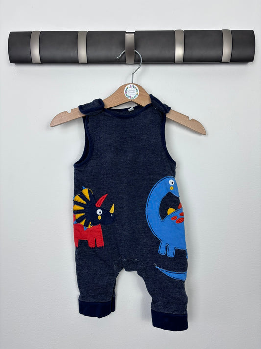 Blue Zoo 0-3 Months-Dungarees-Second Snuggle Preloved