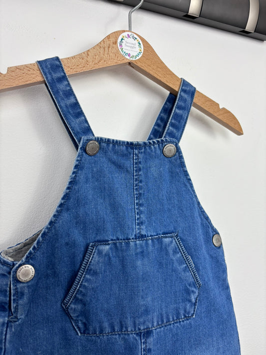 Zara 3-6 Months-Dungarees-Second Snuggle Preloved