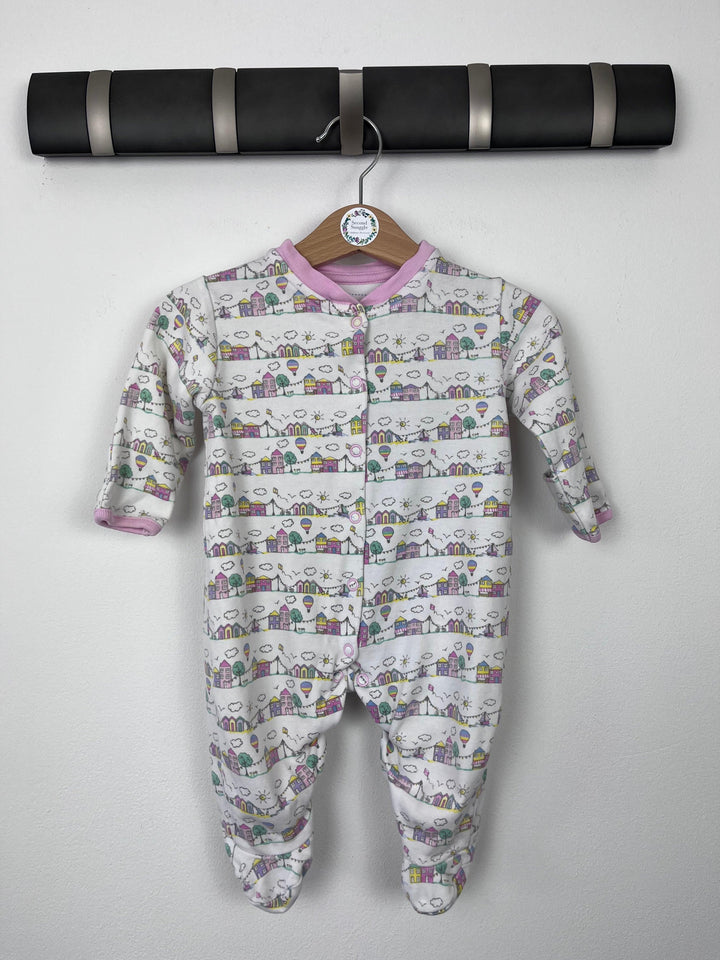 JoJo Maman Bebe 0-3 Months-Sleepsuits-Second Snuggle Preloved