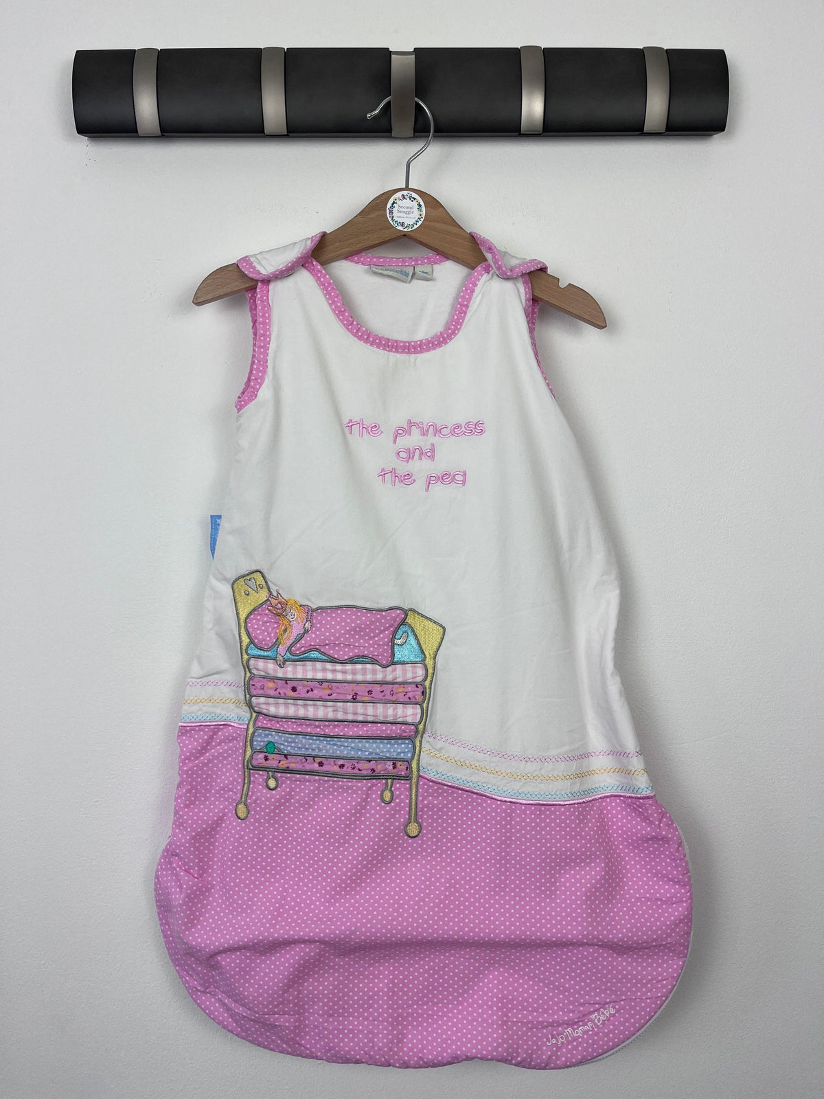 JoJo Maman Bebe Sleeping Bag 0-6 Months (1.5 Tog)-Sleeping Bags-Second Snuggle Preloved