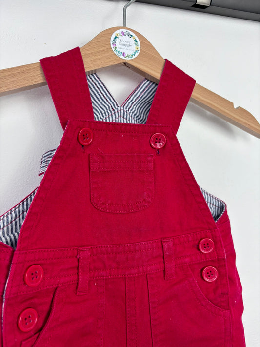 JoJo Maman Bebe 0-3 Months-Dungarees-Second Snuggle Preloved