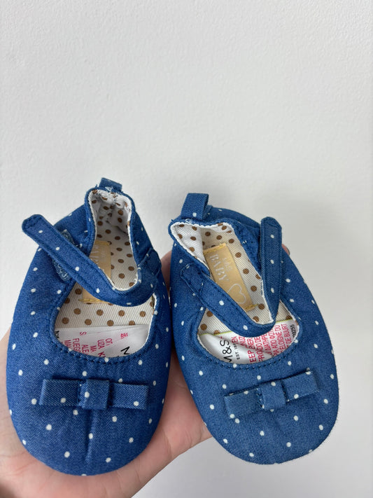 M&S 6-12 Months-Shoes-Second Snuggle Preloved