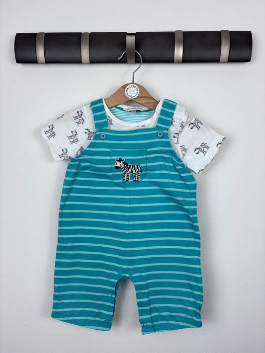 John Lewis 9-12 Months-Dungarees-Second Snuggle Preloved