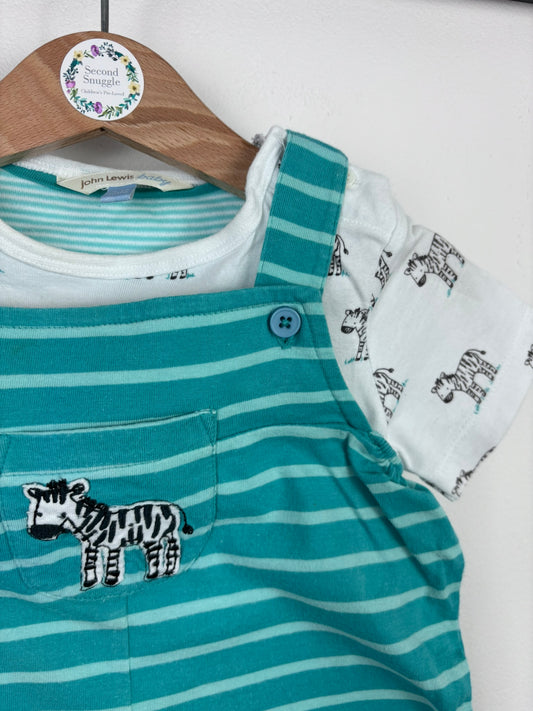 John Lewis 9-12 Months-Dungarees-Second Snuggle Preloved