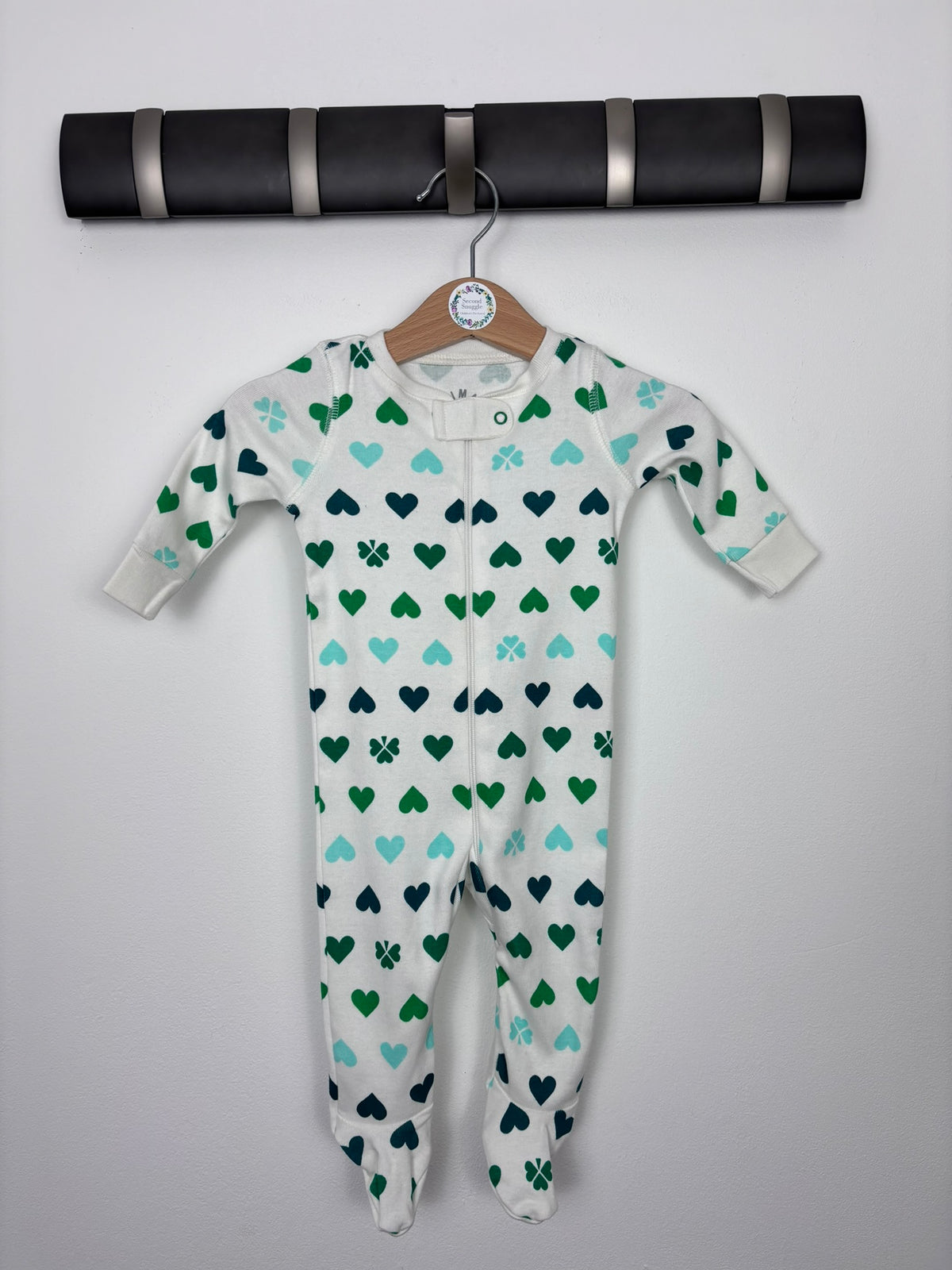 Primary Zipped Sleep Suit-Sleepsuits-Second Snuggle Preloved