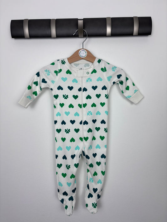 Primary Zipped Sleep Suit-Sleepsuits-Second Snuggle Preloved