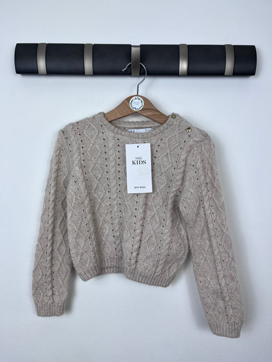 M&S 5-6 Years-Jumpers-Second Snuggle Preloved