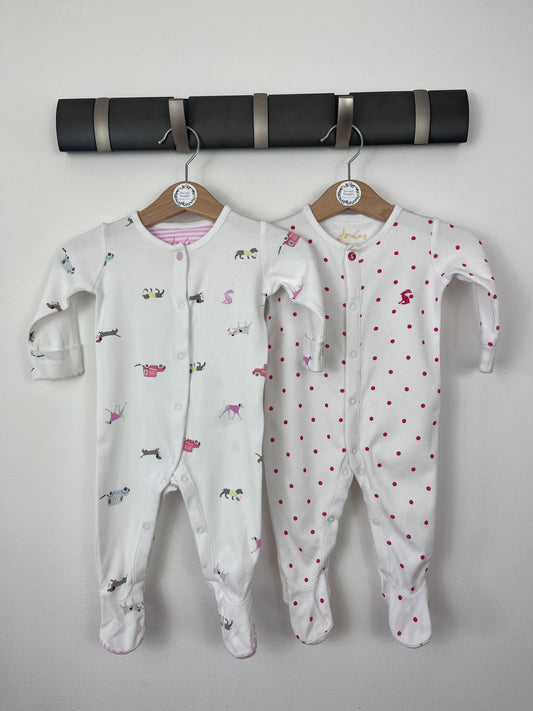 Joules Up To 3 Months-Sleepsuits-Second Snuggle Preloved