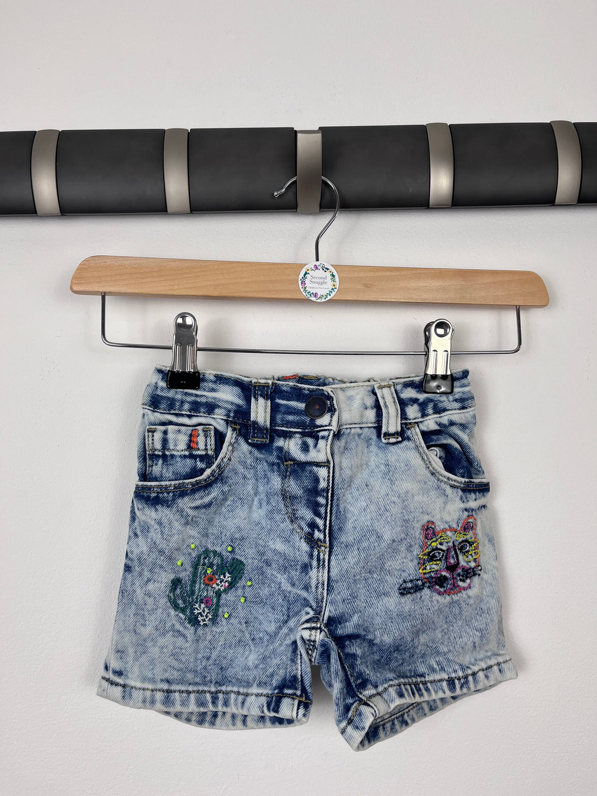 Next Denim Shorts 18-24 Months-Shorts-Second Snuggle Preloved
